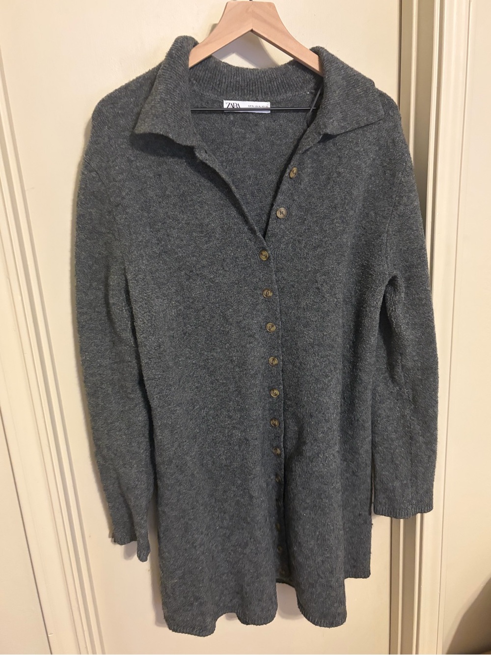 Zara Gray Mini Dress